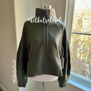 🆕 GREY SAGE *AUS/NZ RELEASE* - NWT lululemon scuba oversized FUNNEL NECK M/L